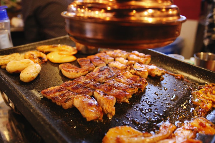 금정역삼겹살 맛집 금정생고기 돈차돌 서비스까지 JMT :)