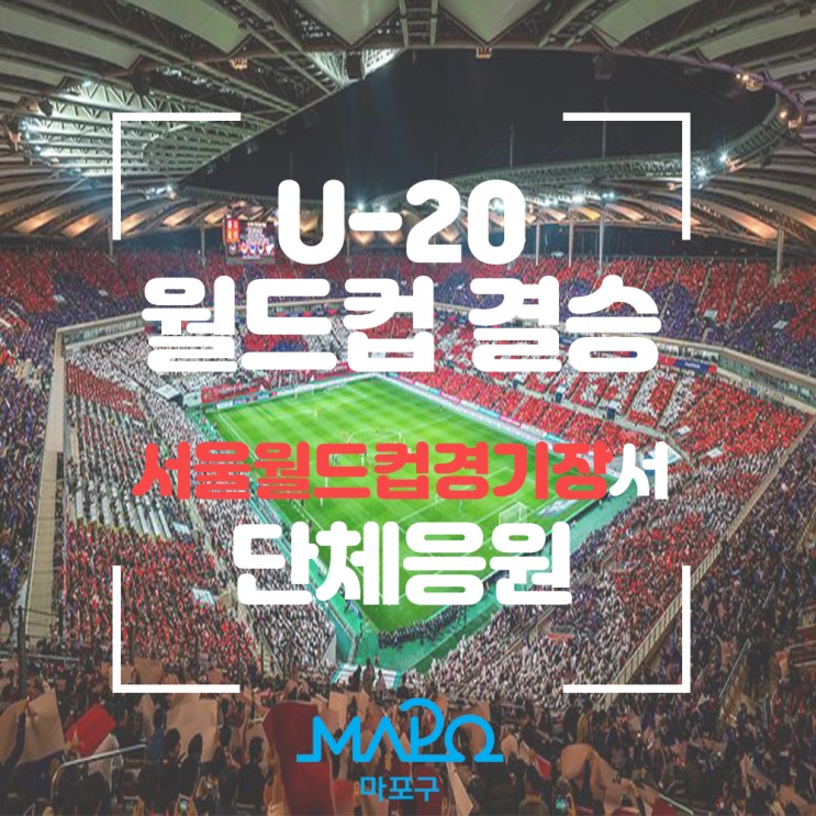 U-20 월드컵 결승, 서울월드컵경기장에서 단체응원!!