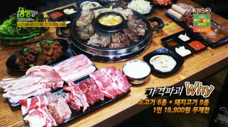 2tv 생생정보 가격파괴 why - 소고기 6종+돼지고기 9종 19,900원 무제한 맛집 서울 고기대통령 2tv 생생정보 가격파괴 why - 소고기 6종+돼지고기 9종 19,900원 무제한 맛집 서울 고기대통령