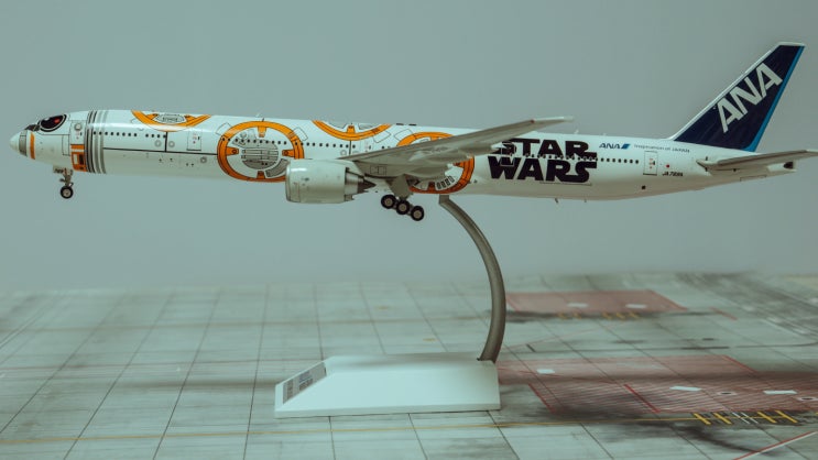  1:200 Inflight 200 ANA B777-300ER 'Star wars BB-8 Livery' JA789A 다이캐스트 모형 모델