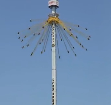  롯데월드 자이로드롭 높이가 2배? ‘화제만발’ 영상, 사실은…