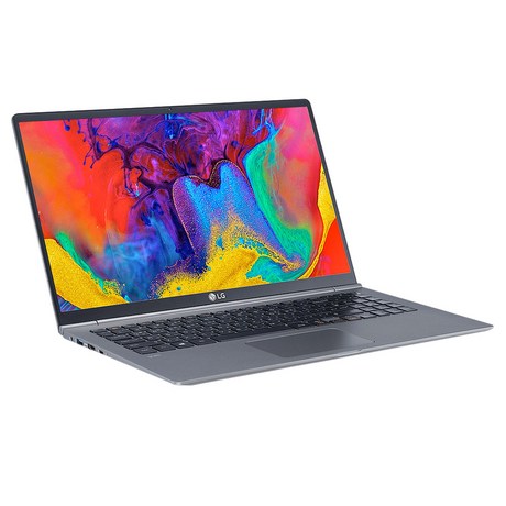  LG전자 올데이 그램 노트북 15Z980-HA7BK (i7-8550U 39.6cm WIN10 8G SSD512G) 최신형, 다크 실버