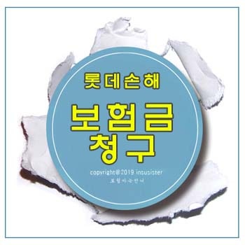 롯데손해 보험금청구 방법 롯데손해 보험금 청구 서류 안내