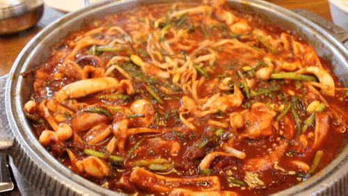  군산오징어 본점에서 점심먹기
