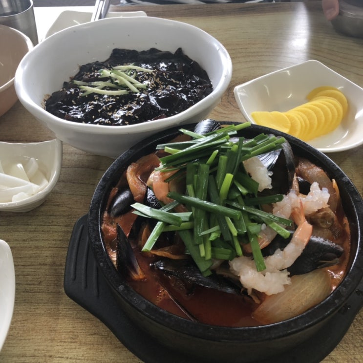  춘천 중국집 도원뚝배기짬뽕 내입맛는 자장면 맛집