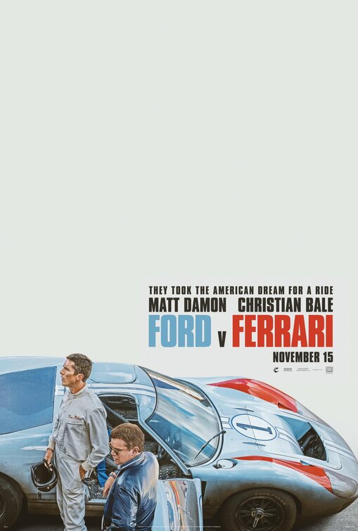  포드 v 페라리(Ford v Ferrari)(예고편)-와우! 베일, 데이먼, 맨골드!! 예고편 예술로 뽑았네!!!