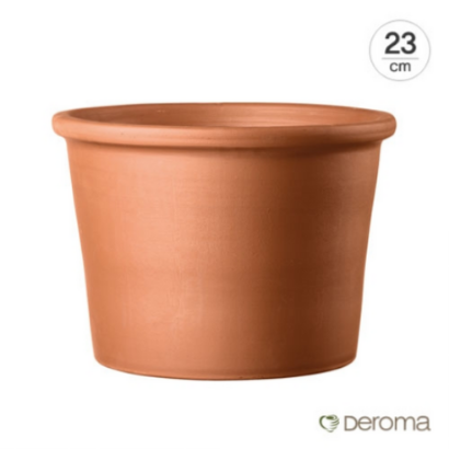  (22% 할인) [데로마 Deroma] 테라코타 이태리토분 인테리어화분 실린드로 볼다토(23cm)