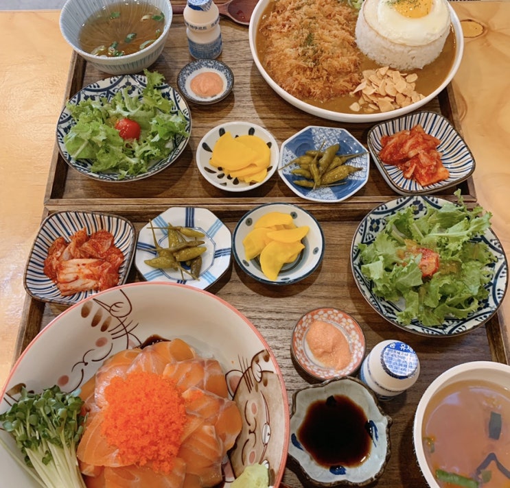 [사능 진건 맛집] 사케427 일본가정식, 생 연어 전문점
