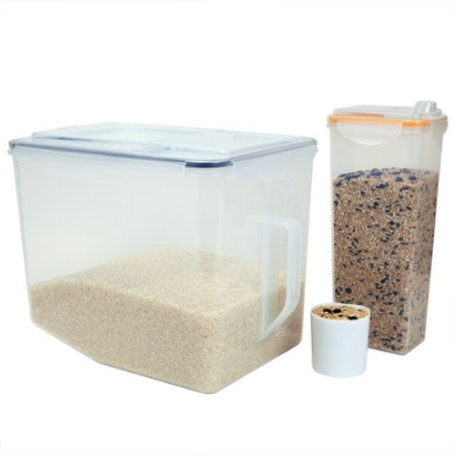  (6% 할인) 쿠팡 브랜드 - 코멧 키친 쌀통 10kg + 잡곡 보관용기 2000ml