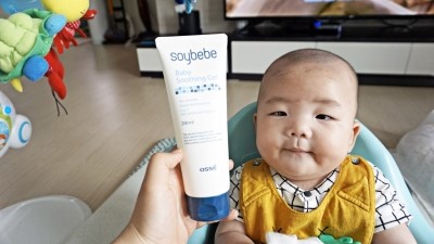  아기바디워시 아기샴푸)오쎄 소이베베