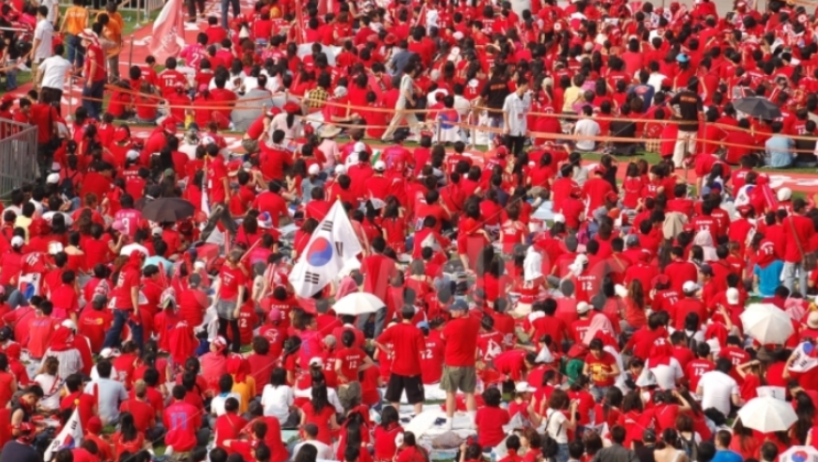  축구 결승전!!! <집결 장소>  한국 VS 우크라이나