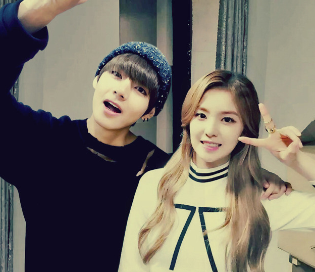  방탄소년단 뷔 레드벨벳 아이린 궁합(BTS 뷔 아이린 가상궁합이니 오해 마셔요~~^^;)
