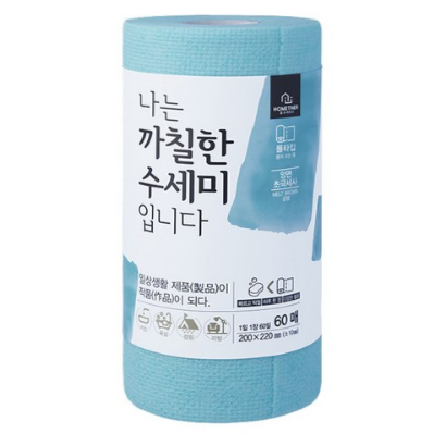  (14% 할인) 홈트너 나는 까칠한 수세미입니다 일회용 수세미 민트