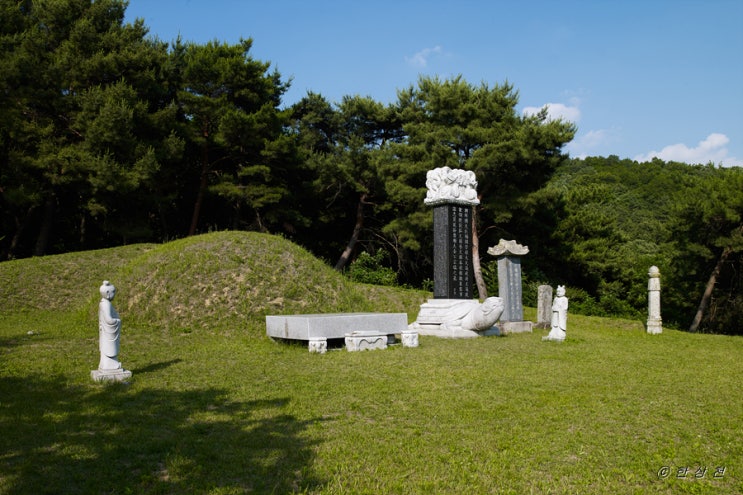 '북방의 대호' 장군면 대교리 김종서 장군의 묘소