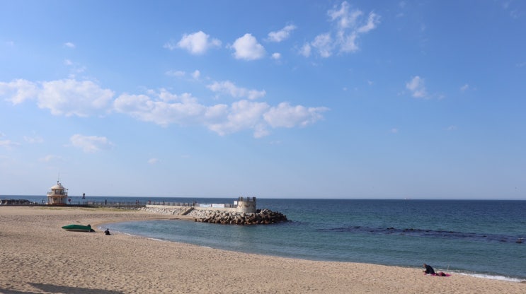  혼자 뚜벅이 강릉 1박2일 강릉여행 / 강원도 여행, 강문해변, 동화가든 초당순두부, 안목해변 스타벅스, 해질녘 바다