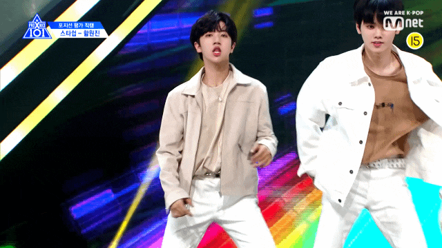  프로듀스 X 101 포지션 평가 7회 베네핏 점수 추가된 포지션별 종합 순위 1위