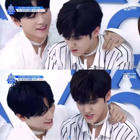  프듀X 공식 브로맨스, 최수환X송유빈 투샷 모아봤어요 !