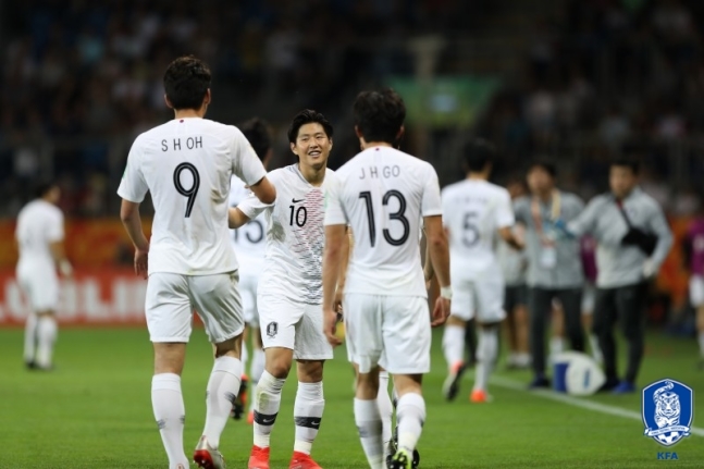  [대한민국 우크라이나] '김정민→조영욱→이강인' 정정용의 승부수, 공격적인 3-5-2