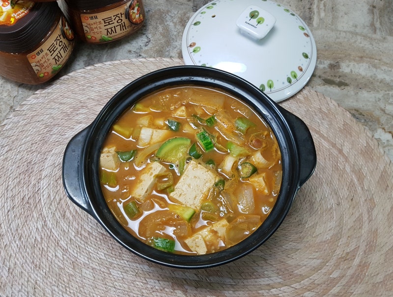 된장찌개 맛있게 끓이는 법 샘표 토장찌개 양념으로~
