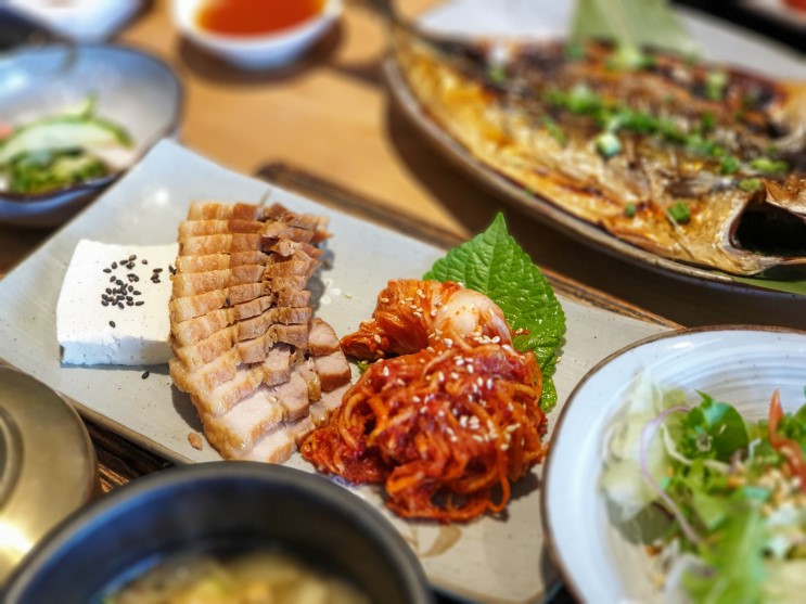 부산 명지첫집 점심특선 (온라인마케팅 세미나)