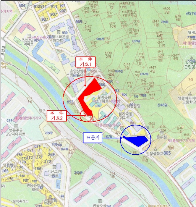  서울특별시  노원구  월계동    토지  /  서울북부지방법원 2018-100069(1)