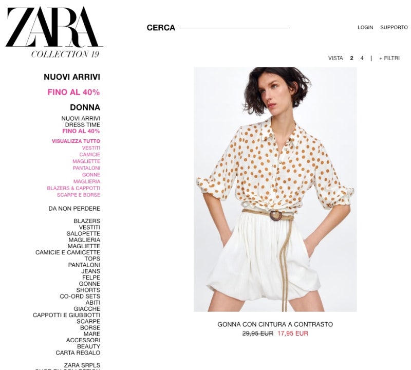 이탈리아 밀라노 명품 구매대행] Zara(자라) Italia_Up to 40% sale : 네이버 블로그