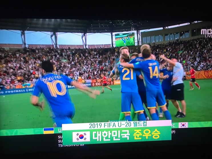 FIFA U20 월드컵 결승 한국-우크라이나 전 패인 분석