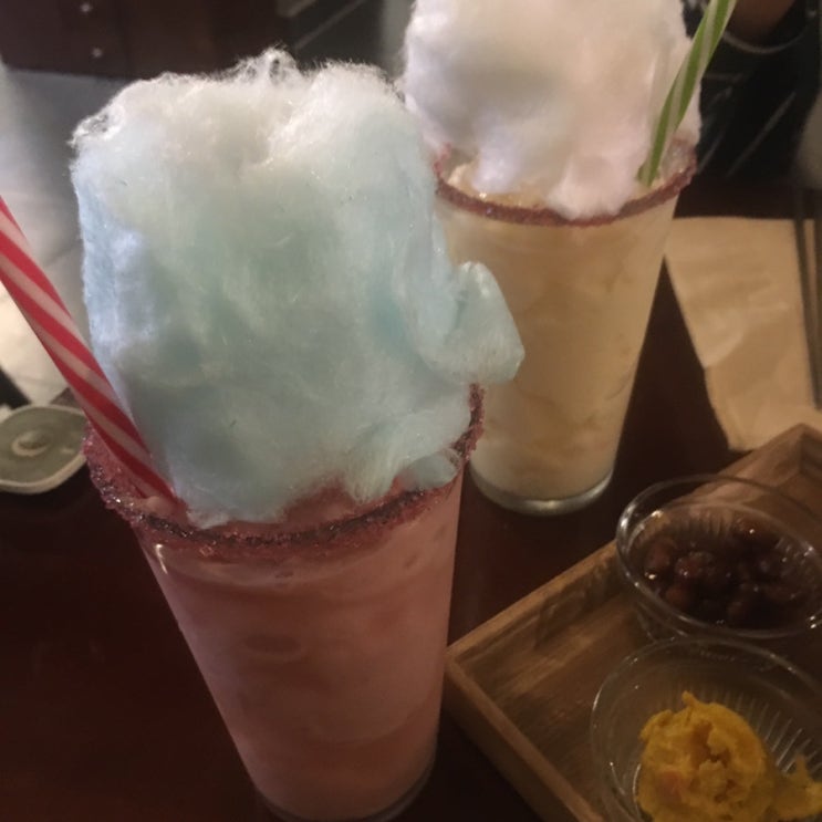  강남 솜사탕 막걸리 취하당!