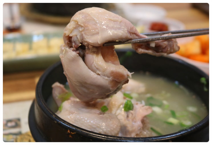  수서역 삼계탕 논현삼계탕 수서역점에서 원기충전하고 왔어요 !