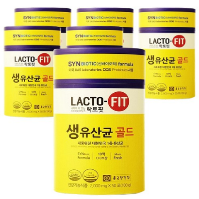  종근당건강 락토핏 생유산균 골드