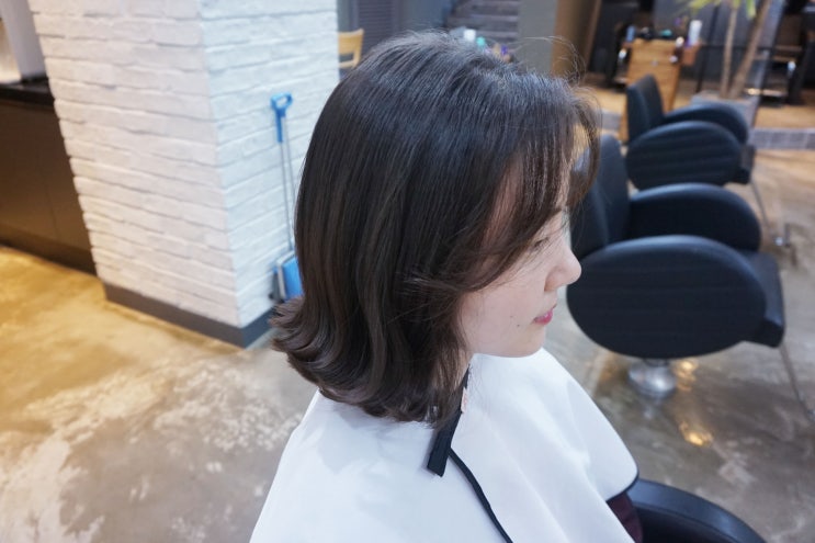  한남대 미용실 벨르헤어 머리결이 달라졌어