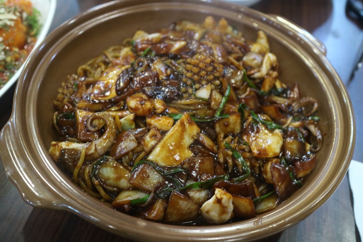  인계동 중국집 : 짜마 여기 추천 매콤 쟁반짜장과 달콤 깐쇼새우