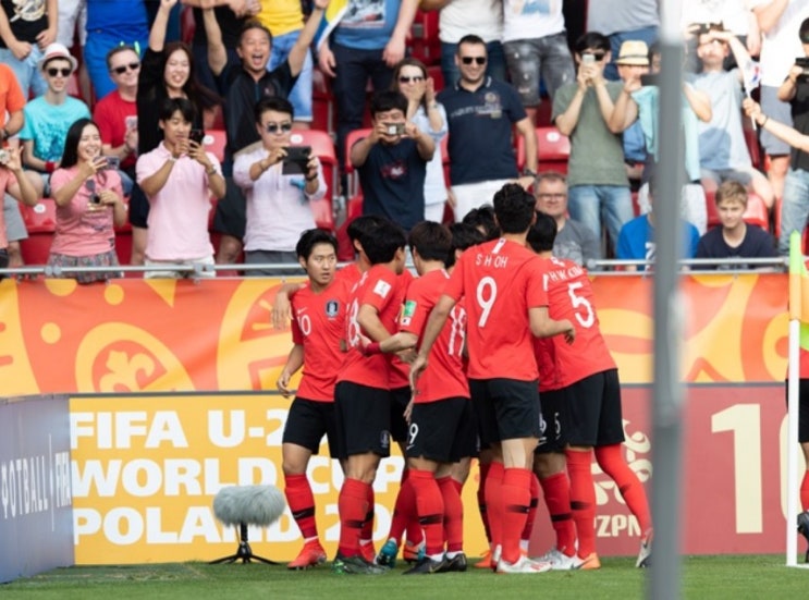 2019fifa폴란드u-20월드컵축구대회 장하다! 대한민국 1:3 우크라이나  이강인 골든볼 수상!