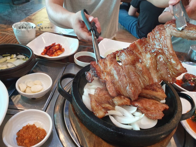 천안 석갈비 막국수 태조산 숯불석갈비