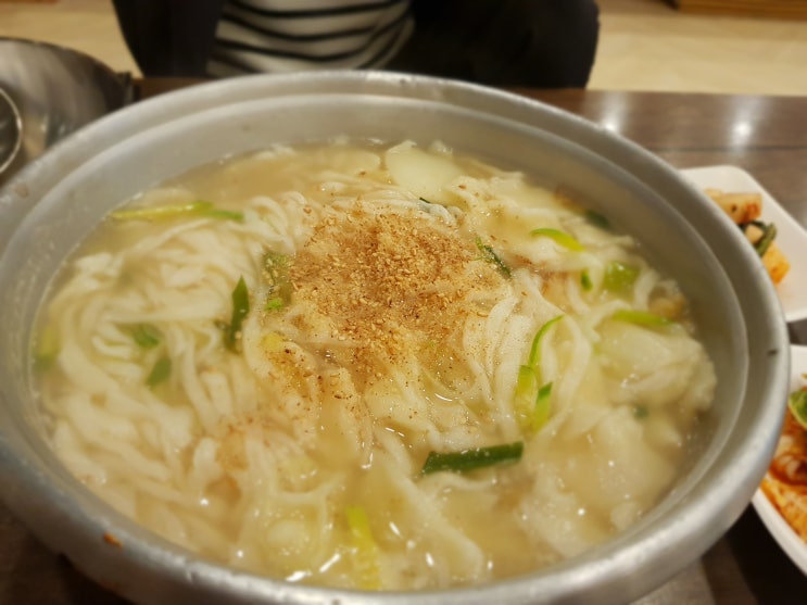  수제비맛집 청주 할머니손칼국수 단골각