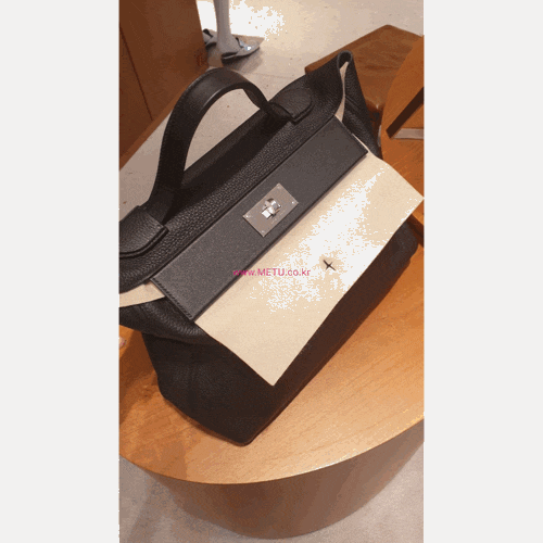  Hermes 에르메스 신상 SAC 24/24-35 블랙 은장 토고 / 정품 명품 구매대행 핫딜 메투 METU / 이강인 누나