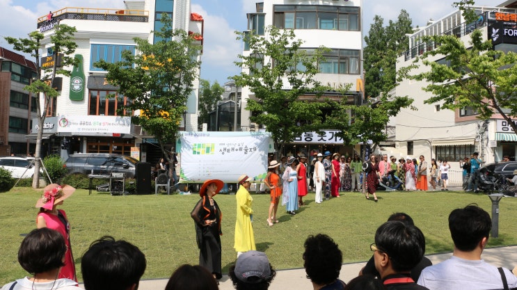  2019경의선 숲길 생태예술제_더쇼프로젝트 시니어모델 패션쇼