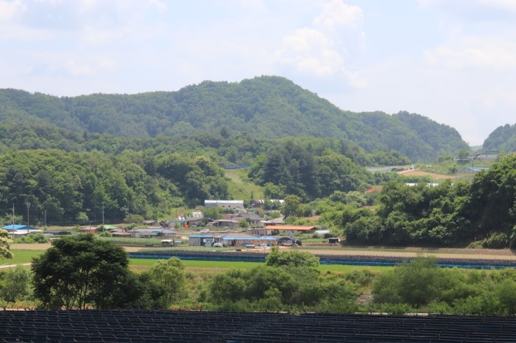  칠성전망대와 비 온 뒤 무지개