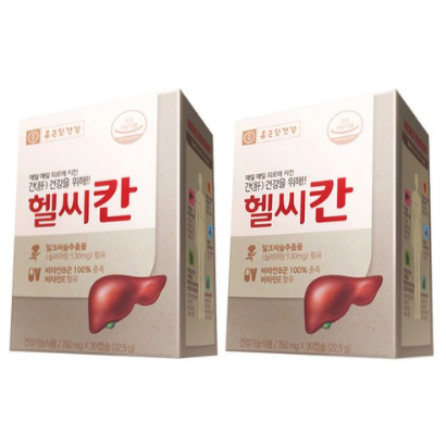  종근당건강 헬씨칸 밀크시슬