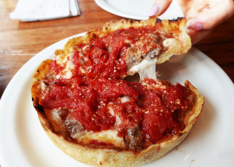 루말나티스 피자 (Lou Malnati'S Pizza) Best Chicago Deep Dish Pizza 시카고 : 네이버 블로그