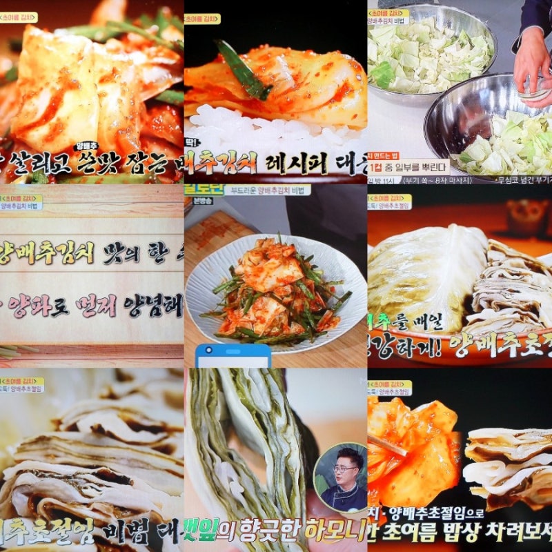 알토란 양배추김치 담그는법 임성근 양배추초절임