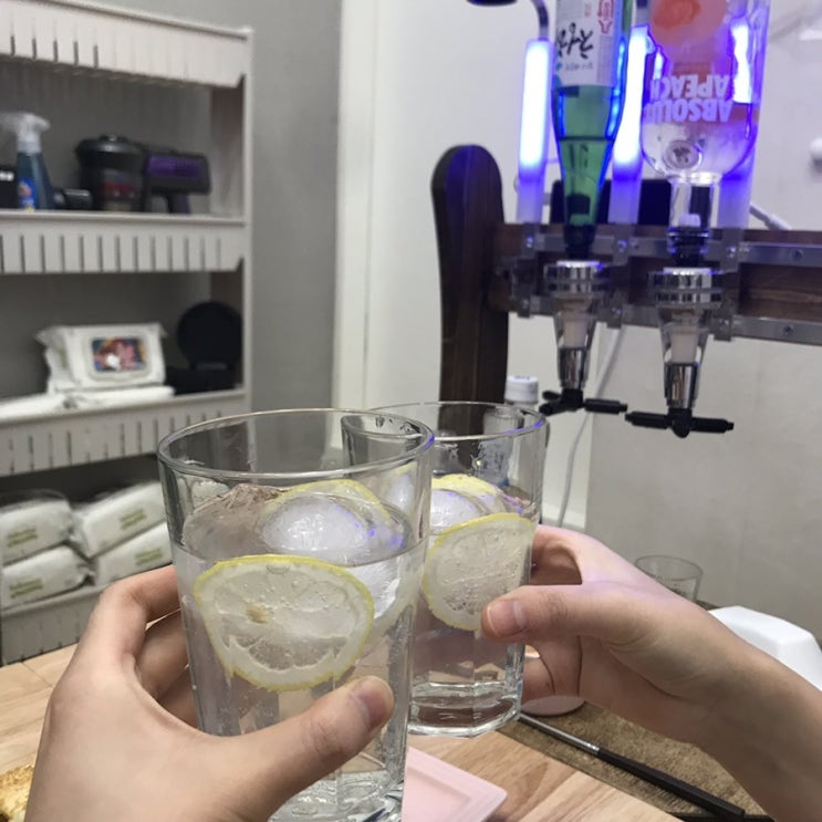  홈파티분위기 물씬내는법 쏘맥제조기, 바매니저
