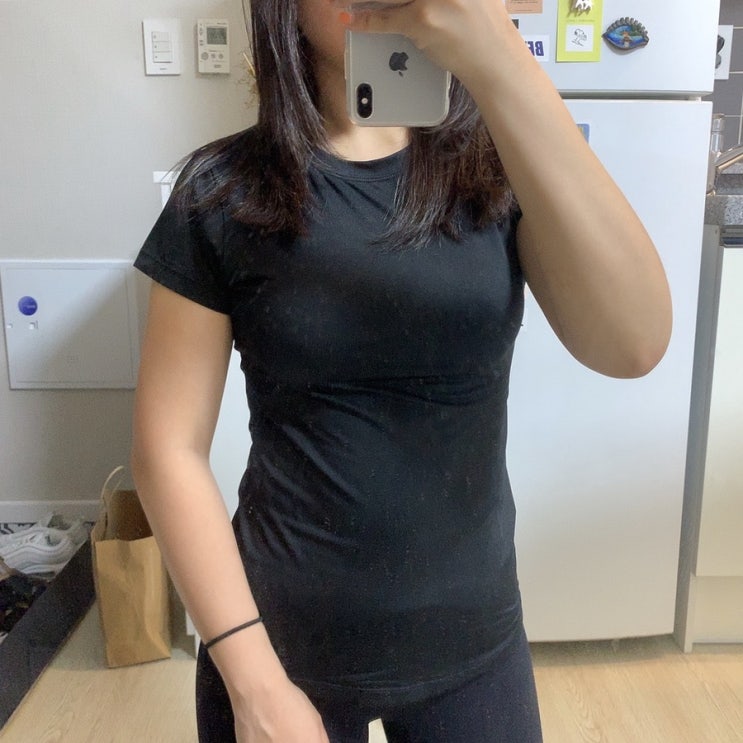  안다르 에코티셔츠, 피트니스용 티셔츠로 추천!