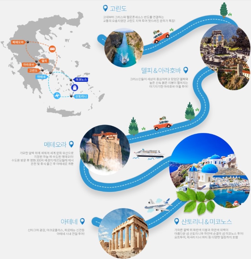 아테네부터 산토리니 핵심 그리스 여행 코스와 소규모 패키지 추천 : 네이버 블로그