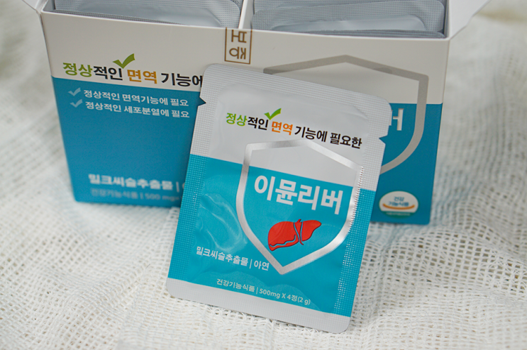  간 건강에도 좋은 숙취해소제 이뮨리버 [ IMMUNE LIVER ]