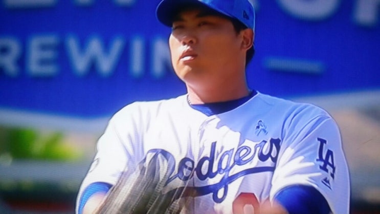  류현진 7이닝 무자책 호투 10승 또 불발!! 2019.6.17 메이저리그 NL LA 다저스 VS 시카고 컵스 코디 벨린저 동점홈런