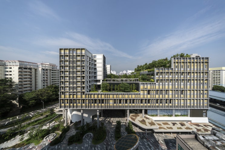  세계건축대상 싱가포르 Kampung Admiralty. (아키마켓)