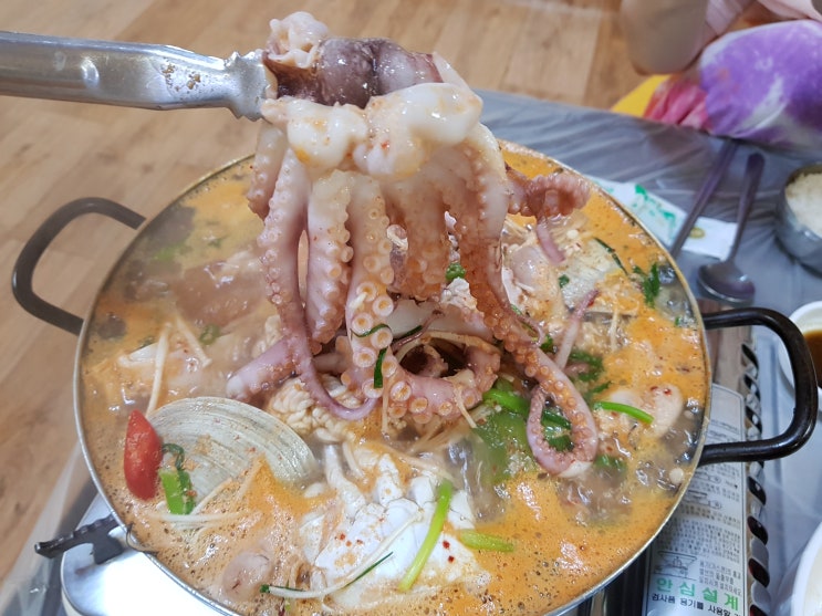  속초해물탕맛집 동내분들만 아는 맛집