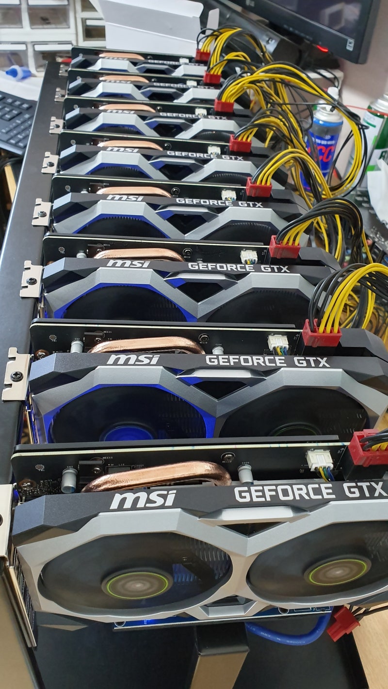 이더리움 채굴기 GTX1660 8웨이 조립 세팅 하기! : 네이버 블로그