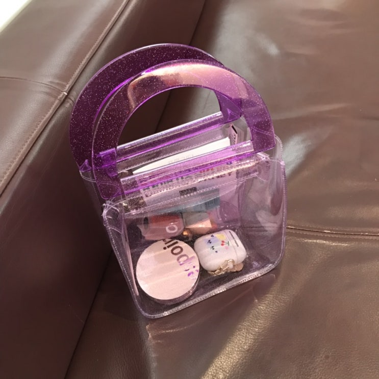  High cheeks Jelly Handle Bag_Violet / 하이칙스 젤리백